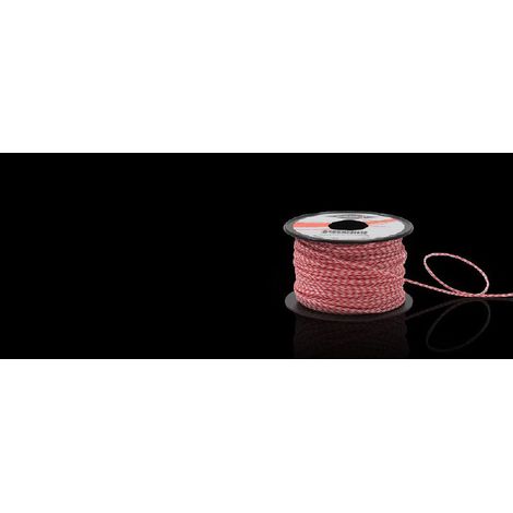 DL60PLUS CORDINO ANTIENREDO SKELETOR BLANCO/ROJO 60 m 1,6 mm