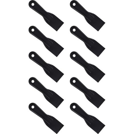 Spatule En Plastique - 5 cm Largeur - Pour Enduit Peinture Mastic - Lot De 6
