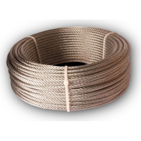 Chapuis QL110 Cavo di sollevamento - Acciaio galvanizzato - 38 kg - Diametro 1,5 mm - Lunghezza 10 m (1/5)
