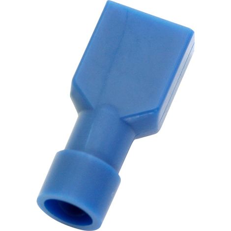 Cosse faston RS PRO, 16  14 AWG, Isolé, Bleu ( Prix pour Sachet de 50 )