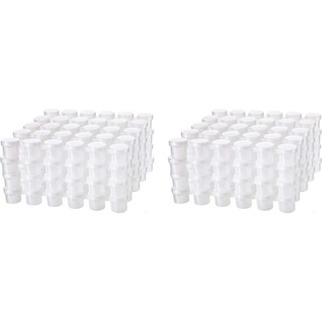 Streifen mit leeren 5 ml Farbtöpfchen Aufbewahrungsbehälter (1/5)