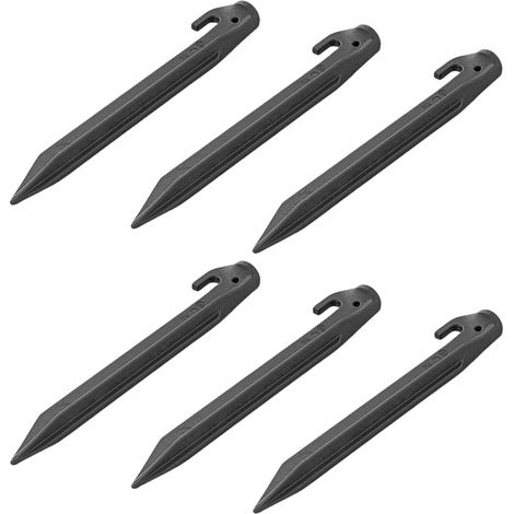 Estaca de tienda de nailon de 22,5 cm - juego de 6 piezas (1/5)
