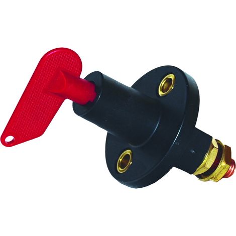 Coupe batterie unipolaire 100 A Nominal/500 A/5 S Cosse 8 mm