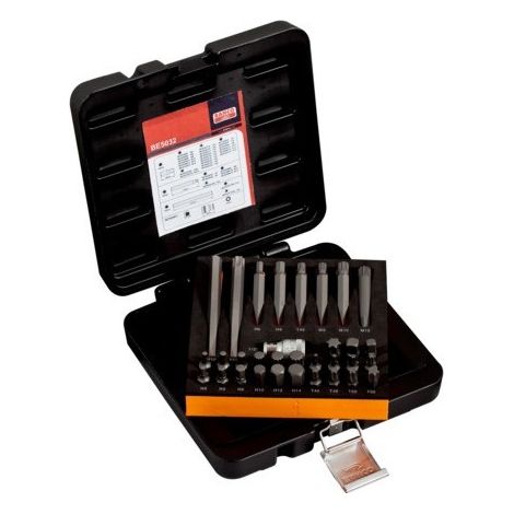 BAHCO - Coffret d'embouts 10mm. 32 pièces