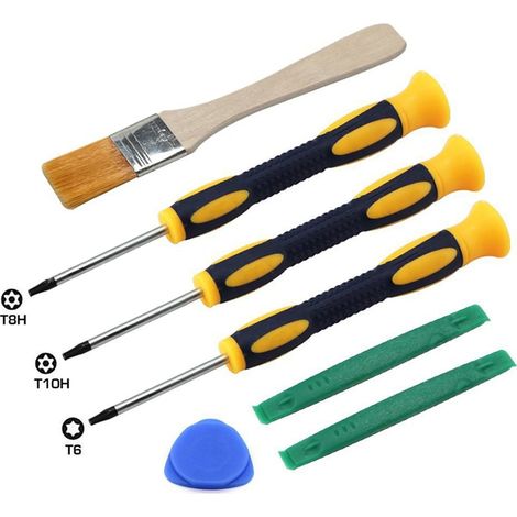 Kit di attrezzi per la riparazione con cacciavite per controller di gioco Xbox One/360/PS3/PS4 (T6, T8H, T10H) (1/5)