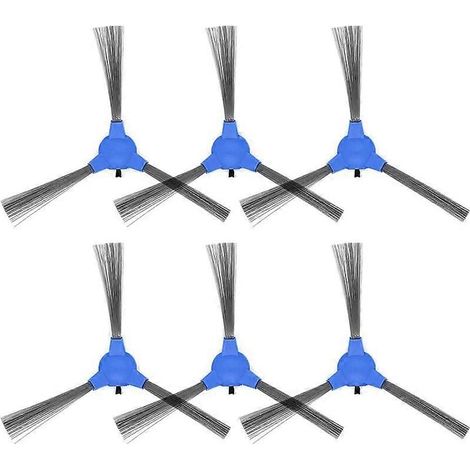 Lot de 6 brosses latérales domestique nettoyage Supplies pour Conga 1090 aspirateur brosse pièces détachées et accessoires nettoyage (1/5)