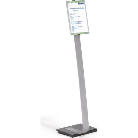 Durable 4812-23 Info Sign Stand Espositore da Pavimento