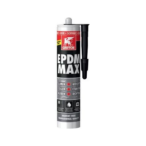 EDPM Max Klebstoff für Montage/Abdichtung GRIFFON Kartusche 465 gr - 6314272