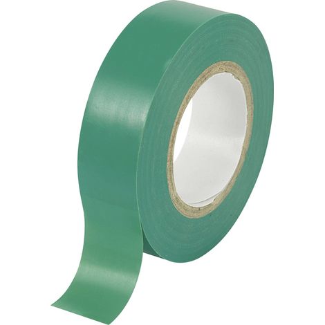 TRU COMPONENTS TC-10089960 Ruban isolant vert (L x l) 20 m x 19 mm 1 pc(s)