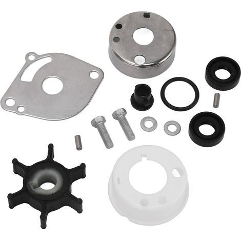 Kit de réparation de 14 pièces pour turbines de pompes à eau haute performance, adapté aux moteurs deux temps de 2 CV. (1/5)