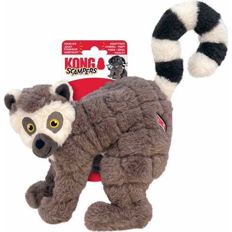 Kong - KONG SCAMPERS LEMURM - 23 cm x 25.5 cm x 12 cm