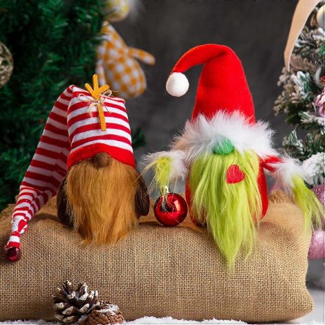 Décorations de Noël en bonbons pour l'extérieur - Piquets de jardin menthe poivrée de 112 cm - Décorations géantes pour la maison, la pelouse, l'allée, thème pays des bonbons (1/5)