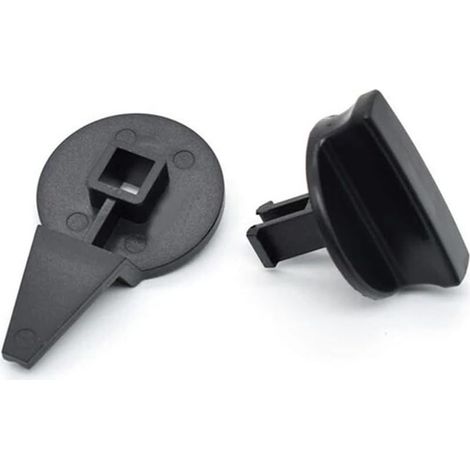 Clips De Remplacement pour Bouton De Sécurité Triangulaire, Bouton Rotatif Clip pour Triangle De Signalisation, Triangle Présignalisation Couverture Bouton Rotatif Clip (1/4)