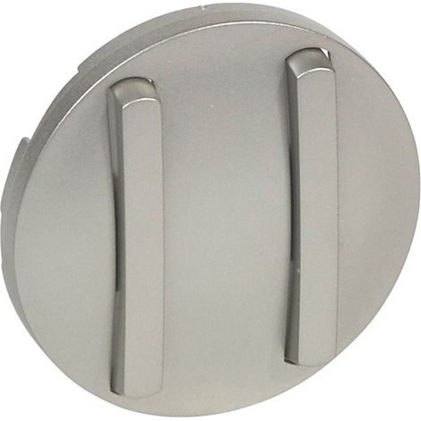 Legrand 065102 - Céliane hubcap - double VV/push button - narrow titanium finger