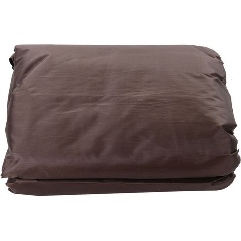 Wasserdichte Schutzhülle für 3-Sitzer-Gartenschaukel, Hängemattenschutz (kaffeefarben) (1/5)