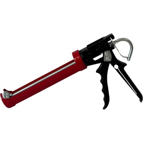 PISTOLA PER CARTUCCIA SILICONE SIGILLANTE MANUALE CARTUCCE DA 300ml EXTRA UTILIA (1/5)