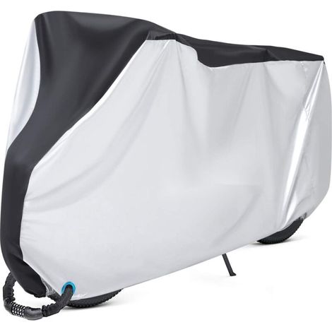 LaBlanc - Fahrradabdeckung, 210D Oxford Outdoor-Fahrradabdeckung (XL, 200 x 70 x 110 cm) Staubdicht, regendicht, UV-beständig, schneesicher für Mountainbikes und Rennräder (1/5)