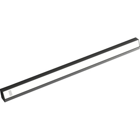 L&S Lugano Unterbauleuchte 450mm - LED DualColor 3000K/4000K, Küchenleuchte mit IR-Schalter, schwarz