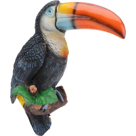 Aus Harz Für Garten Deko Papagei Als Balkonornament Mit