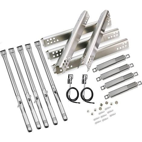Kit de remplacement pour barbecue en acier inoxydable 304 pour modèles Charbroil 4 5 brûleurs 463347519 463342119 (1/5)