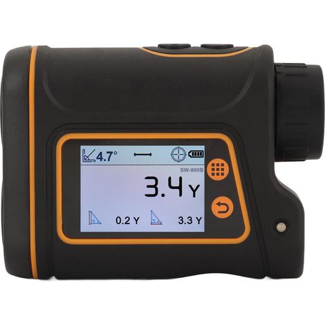 Teleskop-Entfernungsmesser mit 6-facher Vergrößerung, LCD-Touchscreen, Laser-Entfernungsmesser mit Batterie, 800 m / 874,9 yd, SW 800B (1/5)