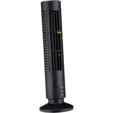 Ventilateur Tour USB Oscillant Silencieux sans Pales (1/5)