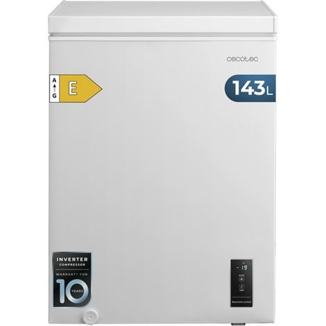 Congelador horizontal Cecotec bolero coolmarket chest 143p 143 L silencioso