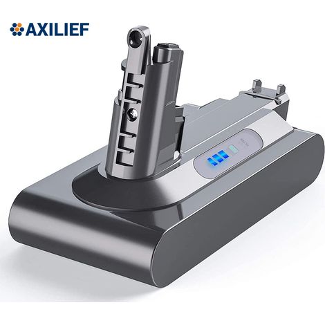 25.2V 5000mAh Batterie de Remplacement pour Dyson V10 Absolute V10 Animal V10 Fluffy V10 Motorhead