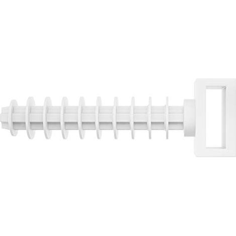Fischer 100x  Fascette per  cavi FTCP  bianche -  545786 (1/4)