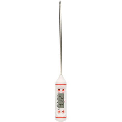 Thermomètre de haute précision en acier inoxydable en forme de stylo pour liquide alimentaire (1/5)