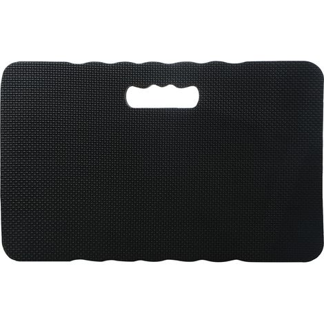 Tapis de genoux EVA noir 45x28x4cm pour garage atelier entretien voiture domestique - Coussin de protection genoux outillage (1/5)