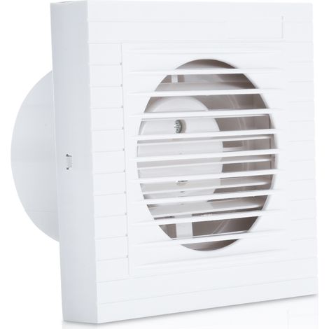 Badlüfter Ventilator Wandlüfter Mit Rückflussleitblech 100mm Deckenlüfter Bad