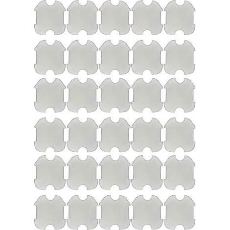 Lot de 30 filtres en mousse éponge compatibles avec le robot nettoyeur de piscine WYBOT A1, lavables et réutilisables, également compatibles avec les jardins extérieurs. (1/5)