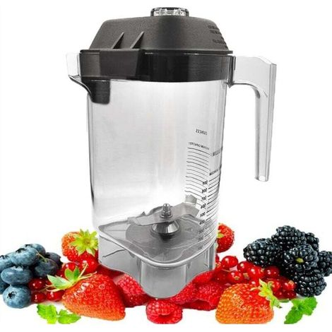 Mélangeur de 48 Oz Adapté pour The Quiet One VM0145, BarBoss, Drink Machine Advance et Touch & Go Pichet Commercial (1/4)