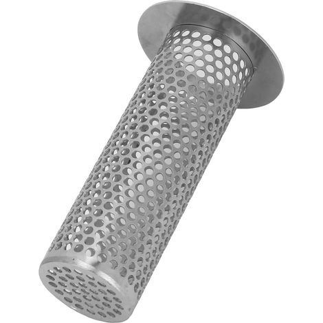 Grille anti-obstruction pour éviers de cuisine et canalisations de salle de bain grille anti-cheveux grille de sortie d'égout grille anti-rongeurs. Diamètre intérieur : 3,3 cm hauteur : 10 cm dia (1/5)