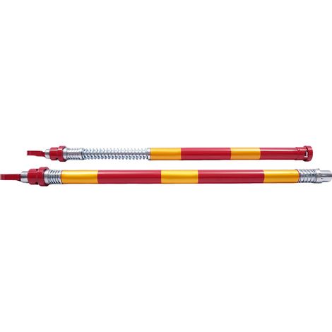 Barre de remorquage Robuste avec amortisseurs de Ressort, Barre de récupération de 8 tonnes pour Les urgences Hors Route, Outil de remorquage en Acier Portable pour Les VUS et Les camions (1/5)