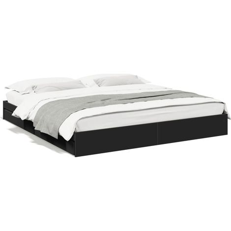 Maison Exclusive - Estructura cama con cajones madera ingeniería