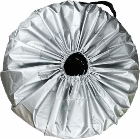 Housse de Protection Pneu, jusqu'à 25 Pouces, Cache de Roue de Secours, Protection de Jante, Housse étanche pour Pneu de Remorque, Voiture, Camion, Couvre-roue, Anti-poussière (1/5)