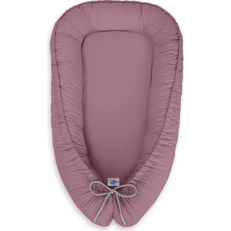 Babykokon, doppelseitig, Laufstall, Wickeltuch, Premium MY SWEET BABY - retro pink (1/3)