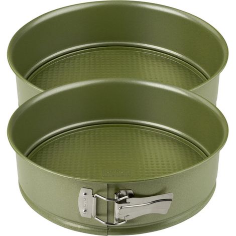 Ensemble de 2 Moules à manqué à charnière 26 cm Zenker Green Vision (1/5)