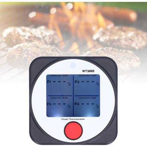 Huitianyi WT308B Grillthermometer, Temperaturmessgerät für Grillabende und Picknicks im Freien, Bluetooth-Version, Lebensmittelthermometer (1/5)