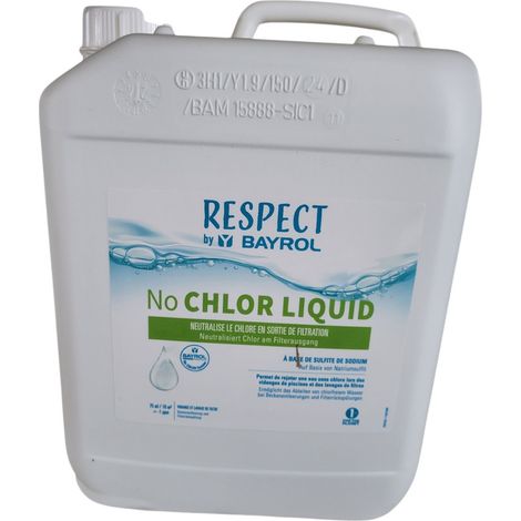 Neutralisant Chlore Liquide Bayrol NO CHLOR – Bidon 5 L - (1/2)