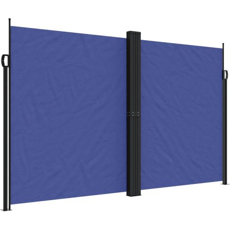 vidaXL Tenda da Sole Laterale Retrattile Blu 200x1200 cm (1/5)