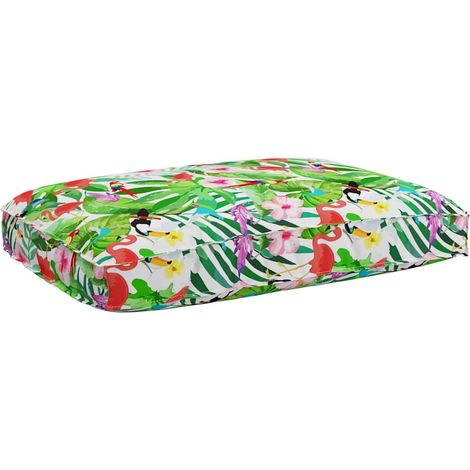Cuscino per seduta pallet Floreale Multicolore 120 x 80 x 12 cm vidaXL (1/5)