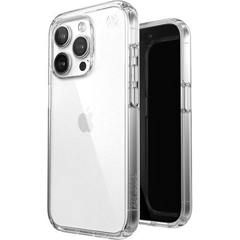 Speck Presidio Perfect-Clear - Custodia per iPhone 15 Pro (Trasparente) (1/5)