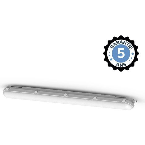 Étanche LED Intégrées Détecteur & Préavis d'extinction 1200mm 19-30W 4000K IP65 - Garantie 5 ans Miidex Lighting® (1/4)