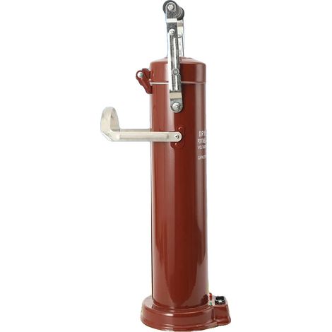 Elektroden-Trockentrommel, 5 kg Fassungsvermögen, 450 mm Höhe, einstellbare Temperatur von 110 bis 150 °C, isolierter Deckel, leichte Bauweise (1/5)