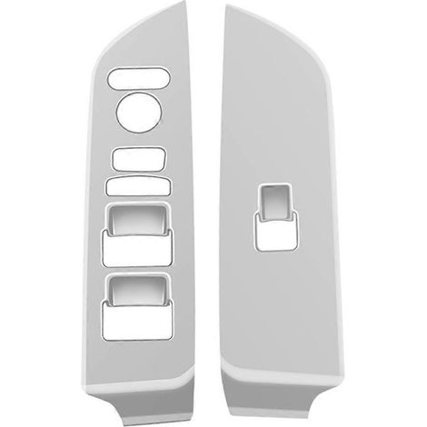 Guarnición de panel y mando de lève-vitre pour Honda argentée conduite à droite (1/5)