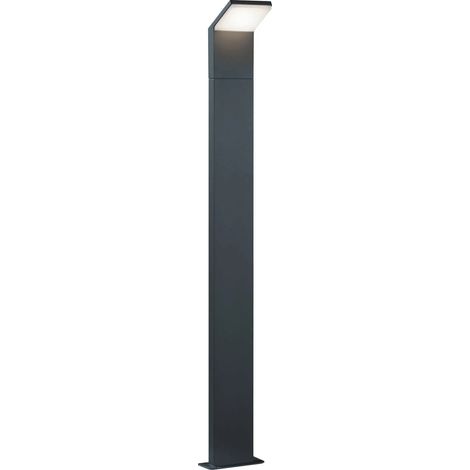 TRIO LEUCHTEN 421160142 PEARL A, LAMPE D'EXTÉRIEUR, ALUMINIUM, 9 WATTS, INTÉGRÉ, ANTHRACITE, 12.5 X 14 X 100 CM, ALUMINIUM, ANTH