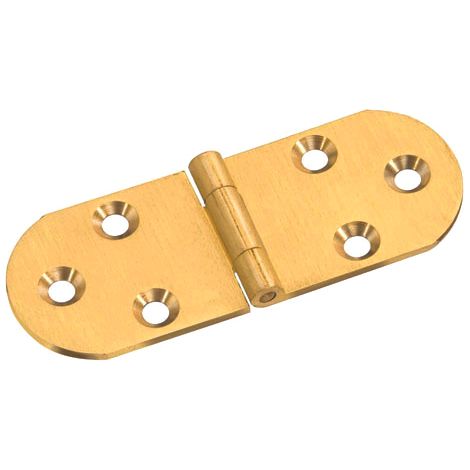 CERNIERA A BISCOTTO  senza fermo mm. 30x80 24.00 pz